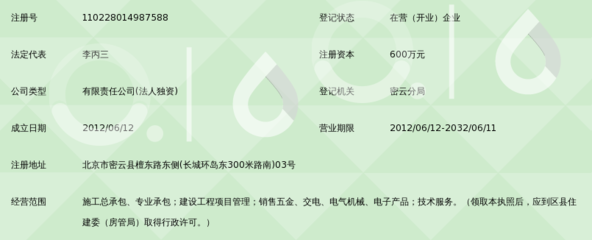 北京大美山水建筑工程与五金交电 品质建材的行业典范